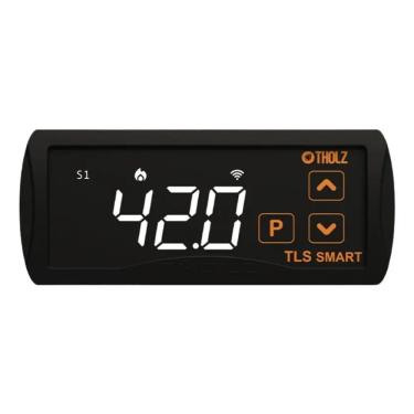 Imagem de Termostato Digital Inteligente Wi-fi TLS1569N Aquecimento e Refrigeração Instalação em Parede Controle Duplo Tholz