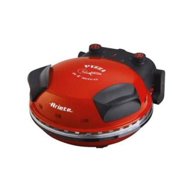 Imagem de Forno pizza ariete elétrico 110 volts 1200w 10115, Vermelho, UN, 110V