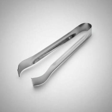 Imagem de Pinça Pegadora Para Gelo Aço Inox 14x1,5cm Dolce Home