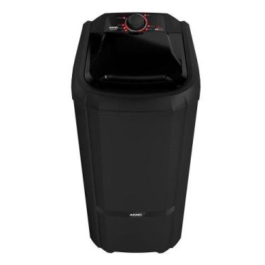 Imagem de Lavadora Semiautomática Arno LAS13 Lavete 13kg Preta, 220V