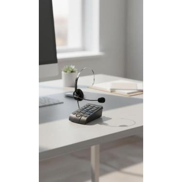 Imagem de Telefone Headset Profissional Base Discadora 1 Unid - Congratulations 