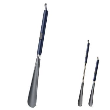 Imagem de Calcador Sapato Extensivel Espatula Calcadeira Sneaker Tenis Sapatenis
