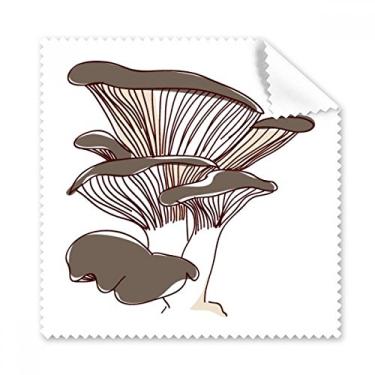 Imagem de Pano de limpeza Delicious Home Dish Cogumelo Ilustração Pano de limpeza Tela de telefone Limpador de óculos 5 peças