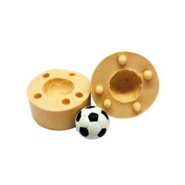 Imagem de Molde De Silicone Bola 3D, Futebol