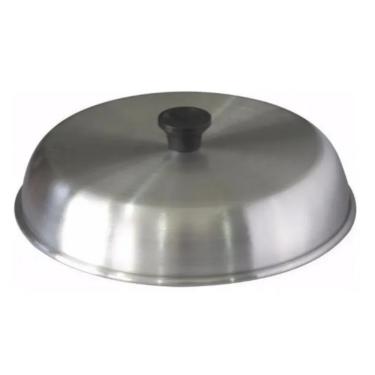 Imagem de 50 Abafador De Beirutes E Lanches P/ Chapa Em Alumínio 22cm