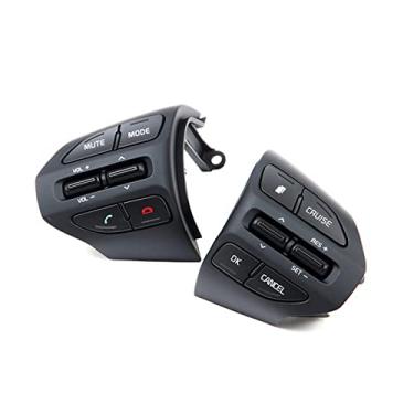 Imagem de DYBANP Interruptor de cruzeiro de carro, para Kia kx3 2015-2017, botão de controle de cruzeiro velocidade de áudio do volante