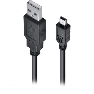 Imagem de Cabo Usb 2.0 A Macho X Mini Usb Macho 2 Metros Uam5P-2 - Pc