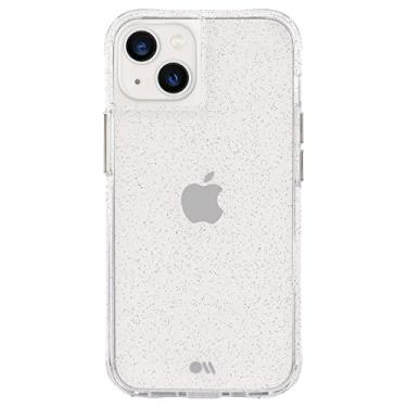 Imagem de Case-Mate - Cristal transparente - Capa para iPhone 13 - Vidro cintilante - Proteção contra quedas de 3 metros - 15 cm - Transparente