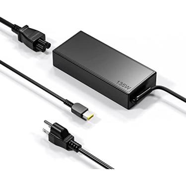 Imagem de Carregador de laptop de 135W para Lenovo Thinkpad x1 Extreme 135 W Adaptador CA de ponta fina 4X20E50558, laptop Ideapad Gaming L340 3-15
