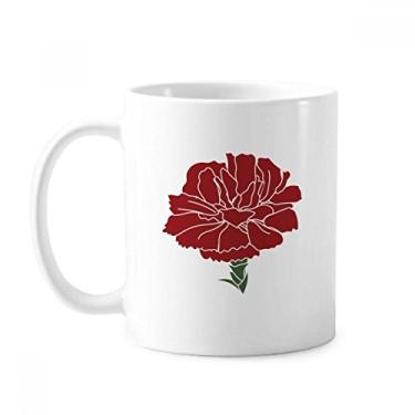 Imagem de Caneca de cerâmica com flores e flores em cerâmica para café e porcelana