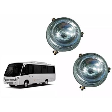 Imagem de PAR FAROL ONIBUS FAROL ALTO ALPHA APACHE 13CM DIAMETRO