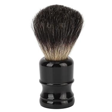 Imagem de Pincel de barbear para homens,cabelo tratado com madeira. Presentes perfeitos para o dia dos pais para ele, pai namorado, remo??o port¨¢til de res¨ªduos, pincel de barbear kit de barbear pinc¨¦is d