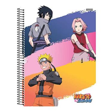 Caderno Naruto/Dragon Ball Brochurão 80 Fls C/4 Kit Completo - São