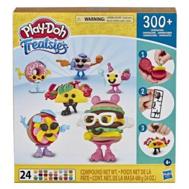 Imagem de Play Doh Massinha Kit Criações Mini Lanches - Hasbro E9724