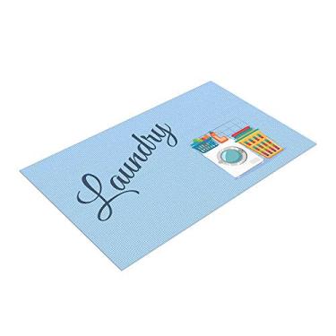 Imagem de Tapete Capacho Lavanderia Clean Laundry 60x40 Antiderrapante