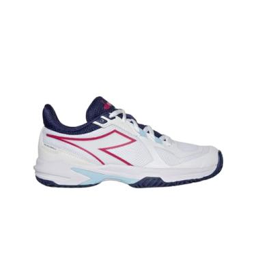 Imagem de Diadora Tênis feminino Trofeo 2 W Ag Pkl, Branco/Planto/Rosa Yarrow, 7.5