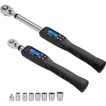 Imagem de Durofix Kit combo de chave de torque digital resistente RM601-34 com campainha e notificação de flash LED – Padrões ISO 6789 com certificado de calibração