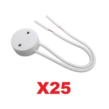 Imagem de kit 25 peças Soquete G13 com Rabicho REF 107 - CERGE