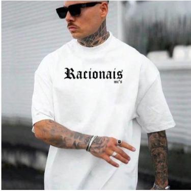 Imagem de Camiseta masculina Racionais Rap Mcs Hip Hop Mano Brown malha 100 algo