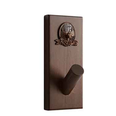 Imagem de ifgswopq Gancho para cabide montado na parede cabideiro organizador de chaves montado na parede gancho de toalha de banheiro gancho pendurado chaveiro chapéu bolsa ganchos de casaco (cor: A) (B)