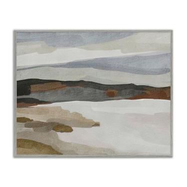 Imagem de Stupell Industries Design de arte giclée emoldurado cinza After Rain Landscape Abstraction por Nikita Jariwala, 14 x 11