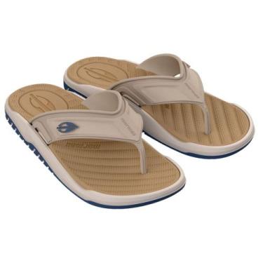 Imagem de Chinelo Mormaii Balian Dedo Ad 12554 Masculino, Bege, 40