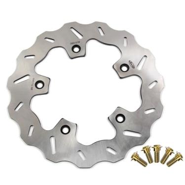 Imagem de Rotor de disco de freio traseiro Arashi com parafusos de montagem para Yamaha XP TMAX 530 2012-2015 ABS 2012-2018, T-MAX 560 ABS 2020, acessórios de substituição de motocicleta Tmax 530 560