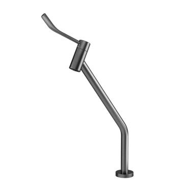 Imagem de Torneira Docol Nova Benefit 90011921070 com Alavanca de Bancada Grafite Escovado