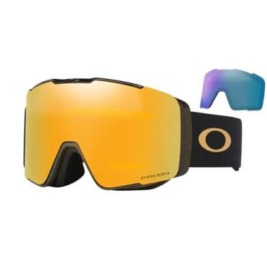 Imagem de Oakley Óculos de neve Line Pro M 50º aniversário com irídio Prizm 24K e lente de irídio gelado Prizm + capa