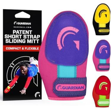 Imagem de Guardian Baseball Luva deslizante de beisebol para adultos – Design de alça rápida com patente pendente para ligar/desligar 1 segundo – luva compacta, protetora e flexível para jogadores de beisebol e