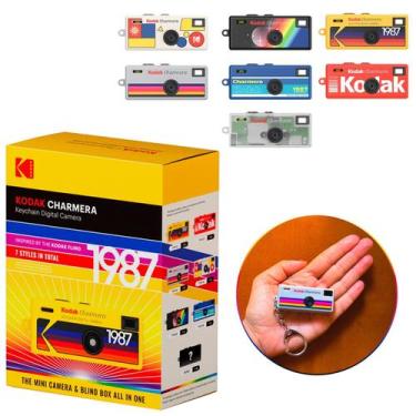 Imagem de Câmera Digital Kodak Charmera 1987 Colecionável Com Chaveiro Caixa Ceg