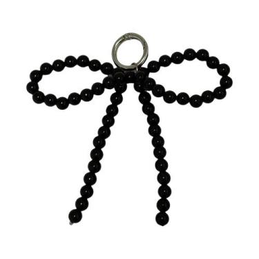 Imagem de Chaveiro Coreano Fofo Com Pérolas E Laço Para Mulheres E Meninas, Aces
