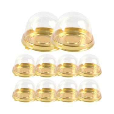 Imagem de Caixa De Mini Bolos Para Sobremesas 10 20 Peças Embalagem Para Muffin 