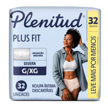 Imagem de Roupa Íntima Plenitud Plus Fit Tamanho G/XG 32 Unidades Descartáveis L
