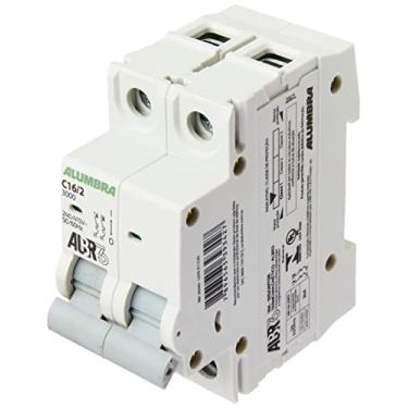 Imagem de Disjuntor Bipolar Curva C, Alumbra, ALBR 3 39342, Branco