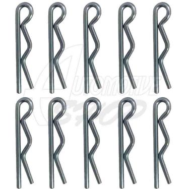 Imagem de Kit 10x Cupilha Trava Grampo Pedaleira Engates 2,2x35mm