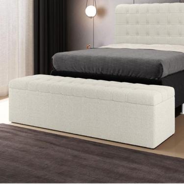 Imagem de Calçadeira Alpha 160 Bouclê Aradecor, OFF WHITE, QUEEN