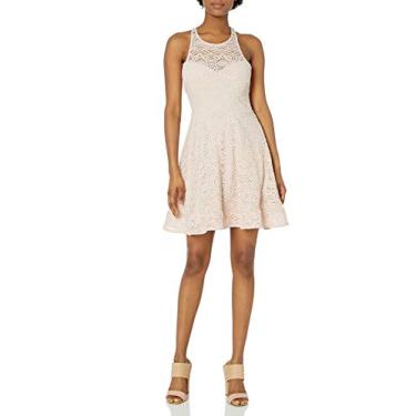 Imagem de My Michelle Vestido de formatura feminino, Blush Nude, 3