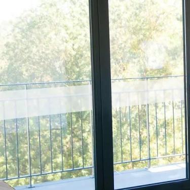 Imagem de Adesivo Jateado Para Box Banheiro Janelas Vidros 3m X 10cm - Deliquadr