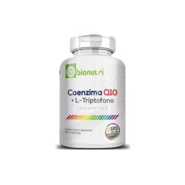 Imagem de Coenzima Q10 + L Triptofano 500mg Concentrada 120 Cápsulas - Bionutri