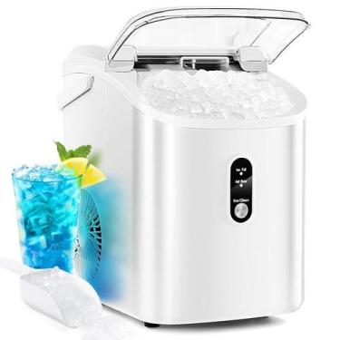 Imagem de Bancada Ice Maker Antarctic Star Nugget 34 libras/24h branca