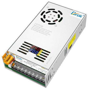 Imagem de Fonte de alimentação DROK 24V 20A 480W AC 110V/220V a DC 0-24V