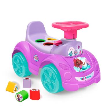 Veículo Totokinha 6010 Cardoso Toys - Para Meninas, Com Volante E Buzina
