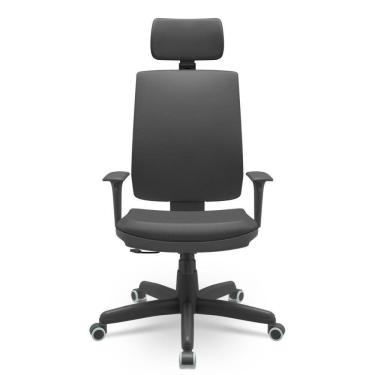 Imagem de Cadeira Brizza Soft Preto Vinil Relax Plax