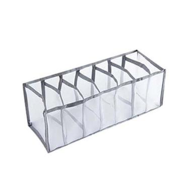 Imagem de Caixa de armazenamento de cuecas com compartimentos meias bra underpan