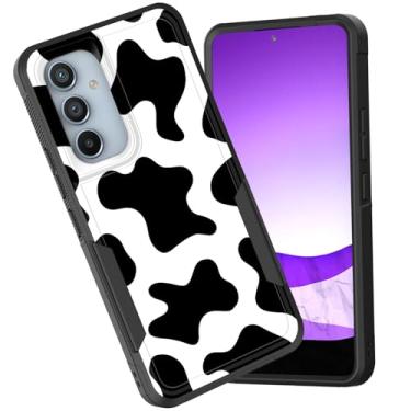 Imagem de CICPLKSE Capa protetora para Galaxy S25 FE, camada dupla, híbrida, à prova de choque, rígida, policarbonato macio, TPU (poliuretano termoplástico), capa protetora para Samsung Galaxy S25 FE de 6,7