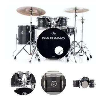 Imagem de Bateria Nagano Garage Fusion 20 Sv Vintage Stripe