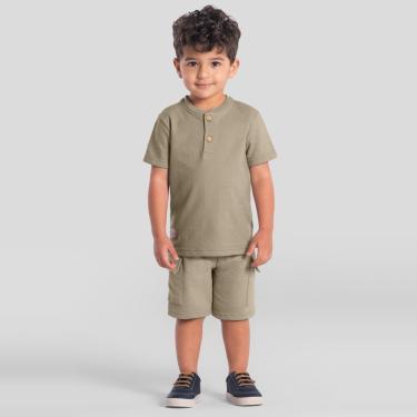 Imagem de Conjunto infantil menino em moletinho Mundi-Masculino