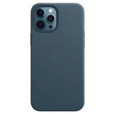 Imagem de Capa Capinha Para iPhone 12 Pro Max Azul Petróleo - inova
