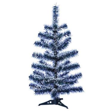 Imagem de Árvore De Natal Nevada Pinheiro 60cm 50 Galhos Decoração Natalina - Ri